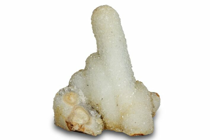 Sparkling Quartz Chalcedony Stalactite Formation - India #274707